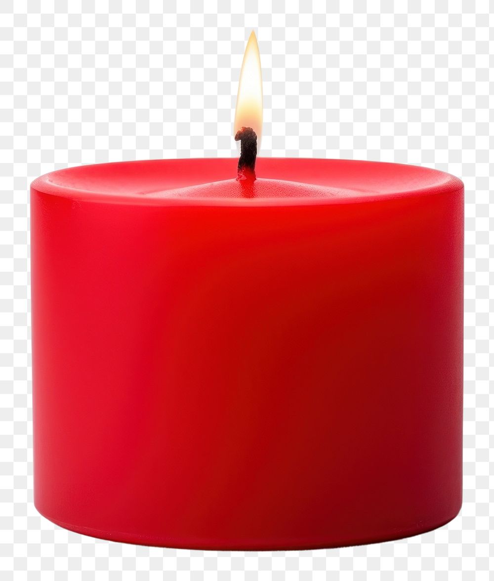 PNG  Candle red white background celebration. AI generated Image by rawpixel.
