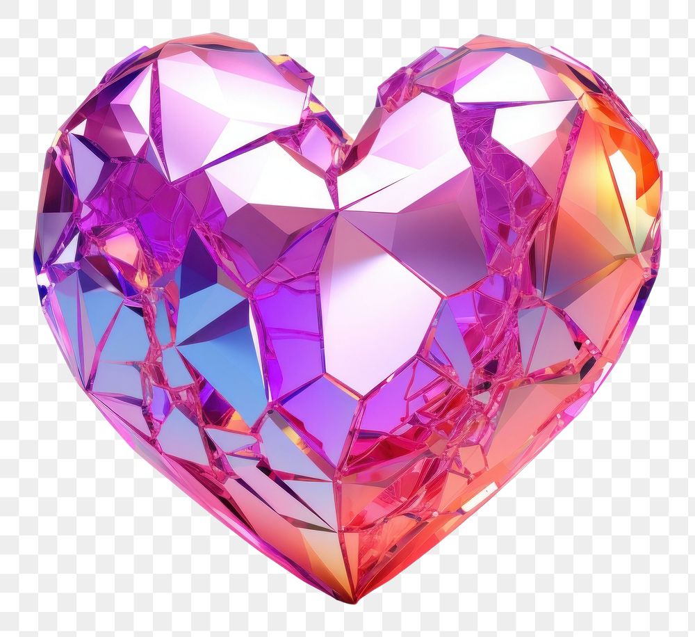 PNG  Heart broken gemstone jewelry accessories