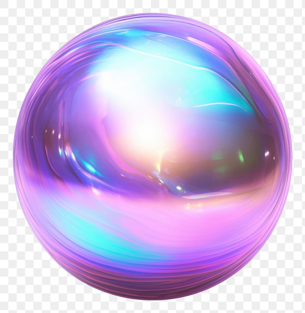 Purple Gradient Crystal Ball Free Map Crystal Ball Magic Ball PNG