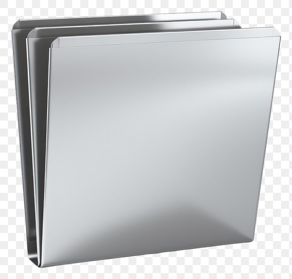 PNG  Folder icon white background simplicity rectangle