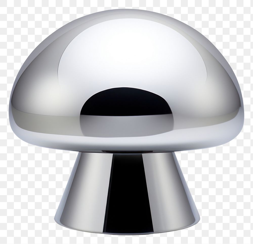 PNG  Mushroom icon lighting white background sphere. AI generated Image by rawpixel.