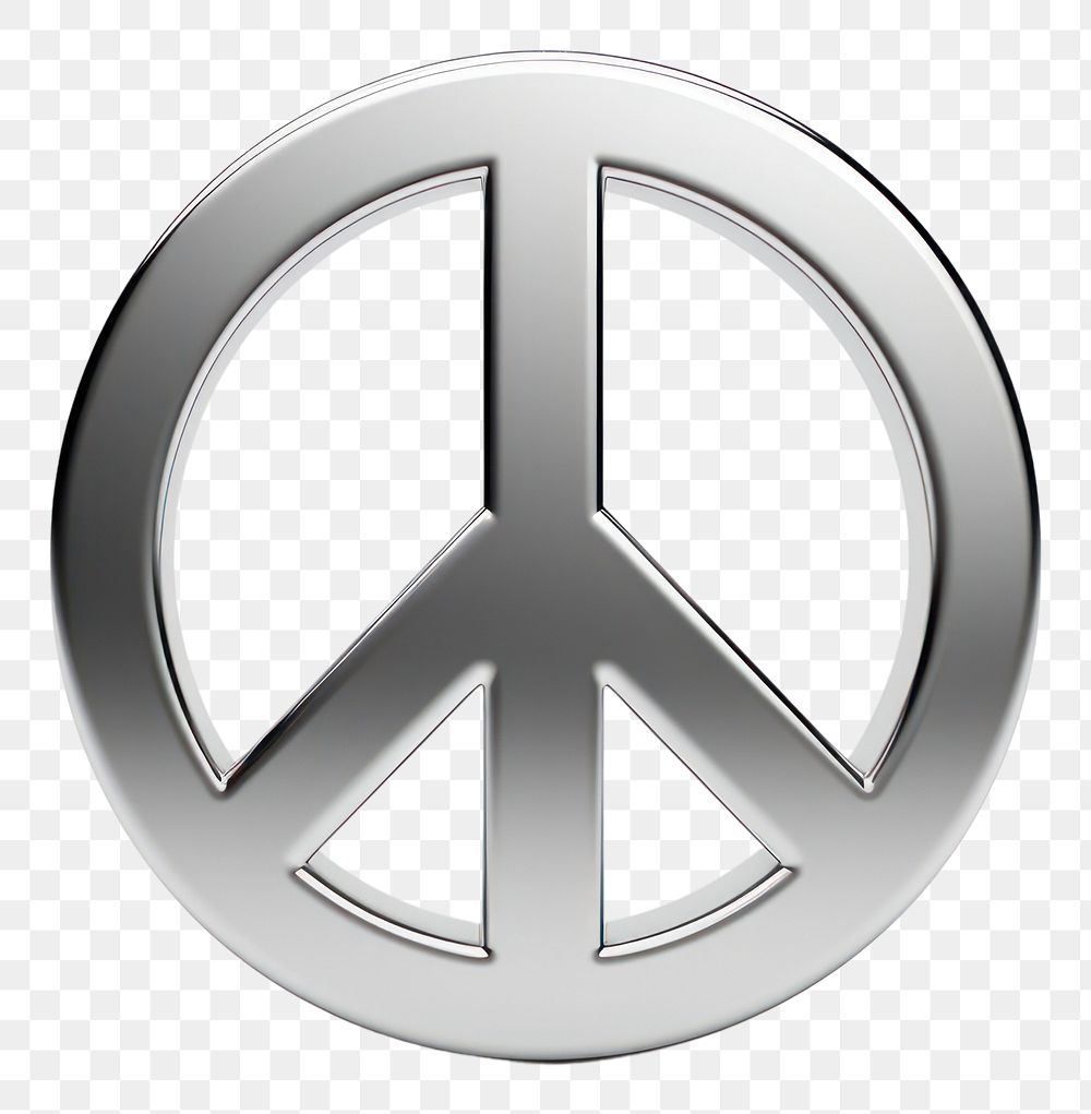 PNG  Peace icon shape symbol white logo. AI generated Image by rawpixel.