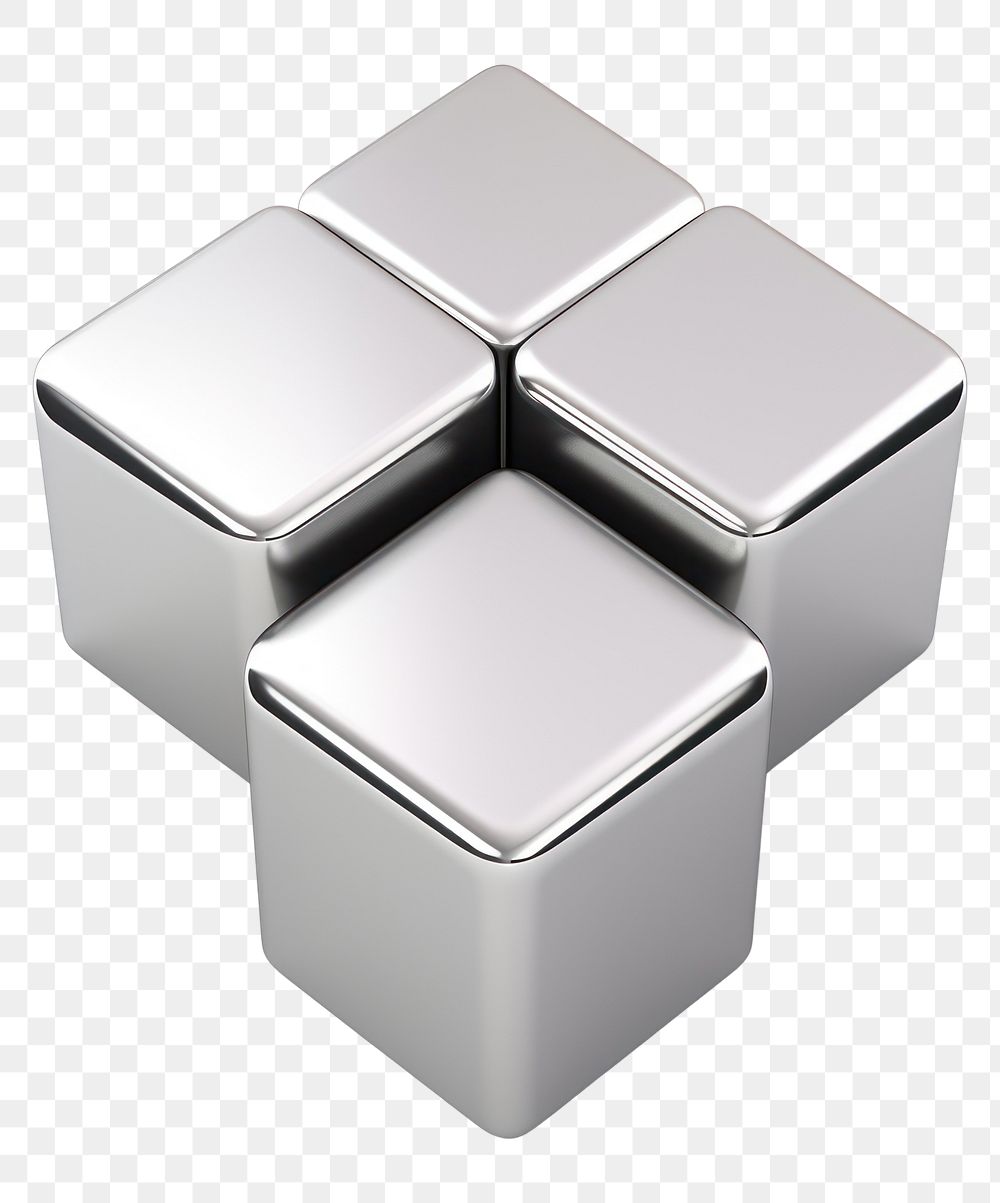 PNG Solid hexagon shape silver white background platinum. AI generated Image by rawpixel.