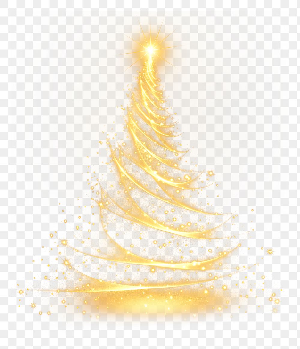 PNG Magic Christmas tree christmas outdoors light. AI generated Image by rawpixel.