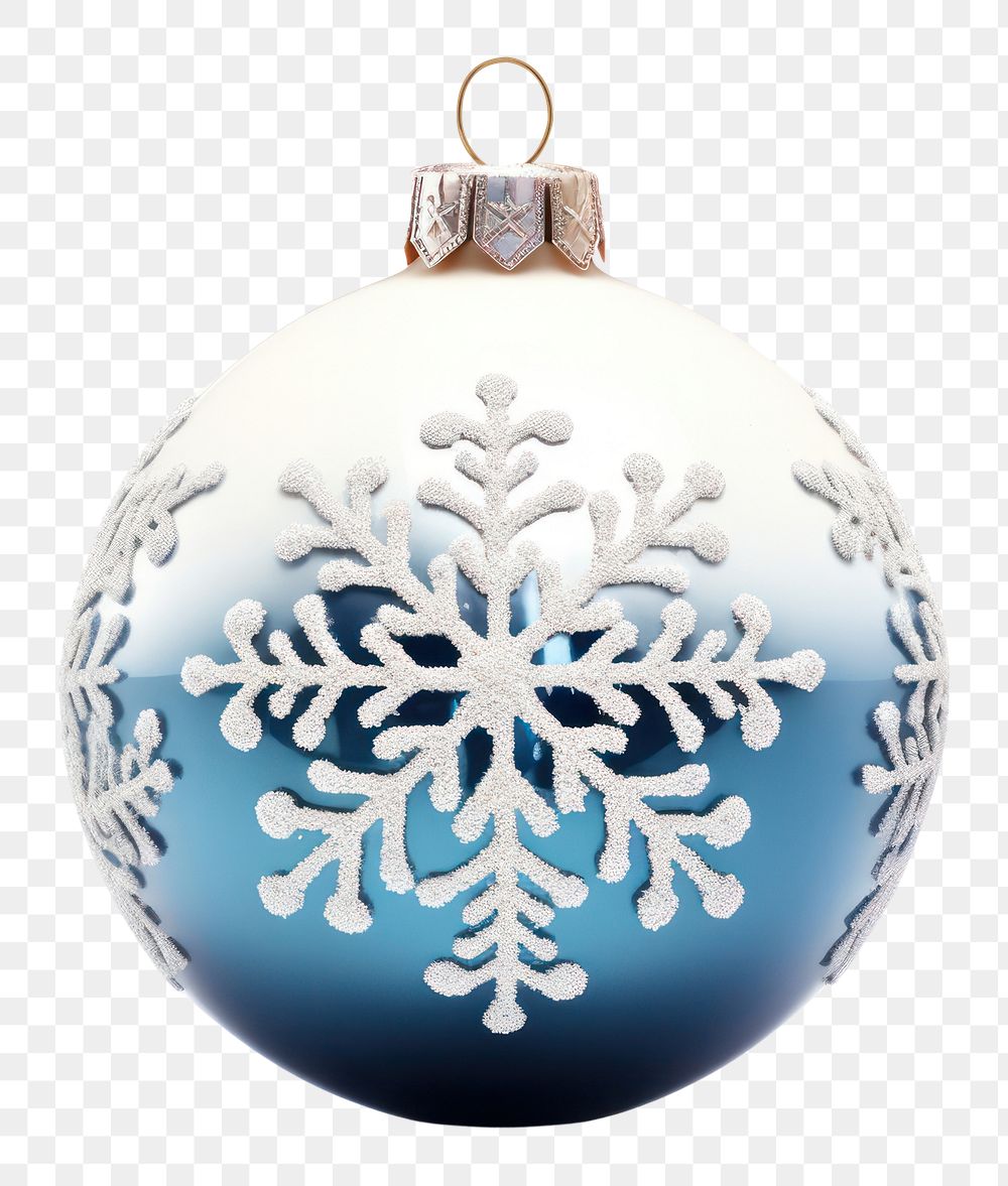 PNG Snow christmas ornament white white background celebration. AI generated Image by rawpixel.
