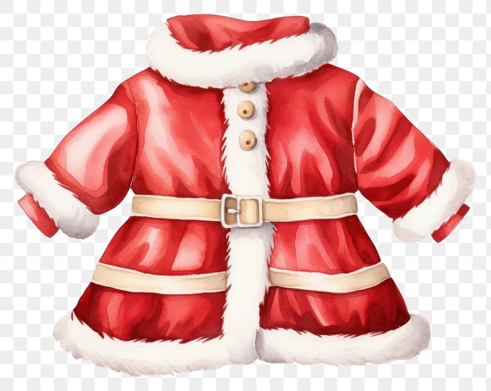 PNG Santa costume todler white background celebration decoration. AI generated Image by rawpixel.