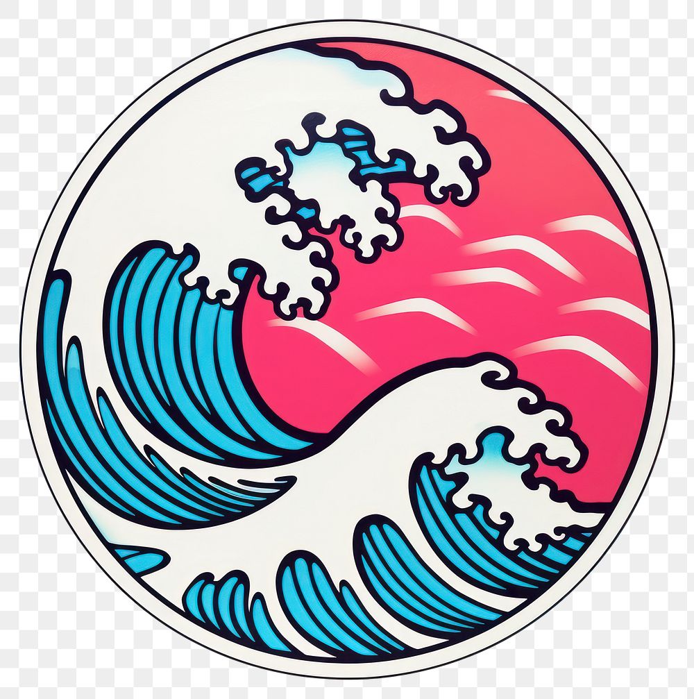 PNG  Waves logo art sea