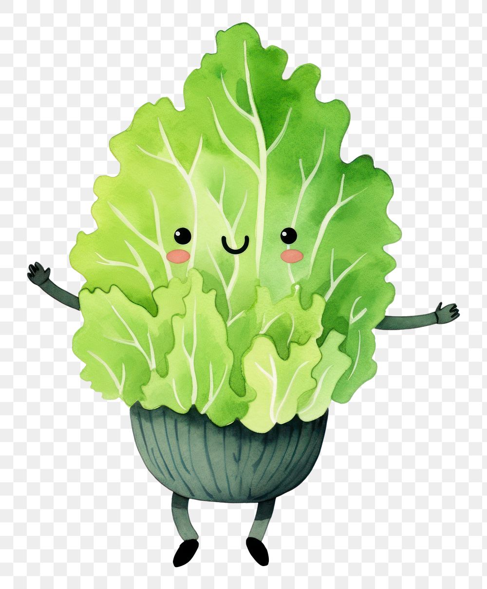 PNG  Celery dancing vegetable lettuce plant. AI generated Image by rawpixel.