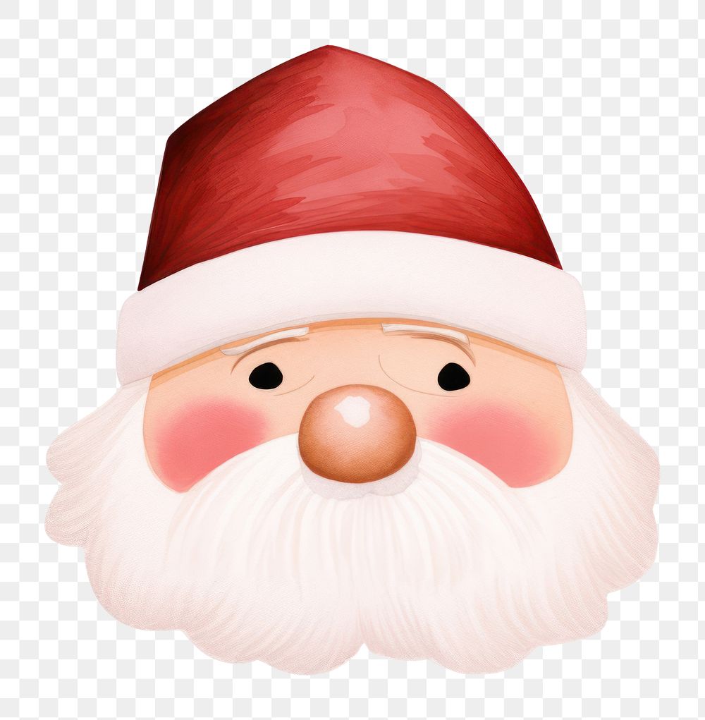 PNG Santa snowman red white background. AI generated Image by rawpixel.