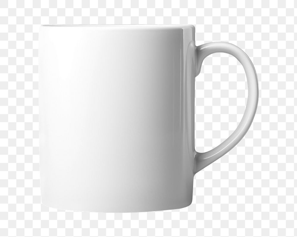 Coffee mug png png, design element, transparent background