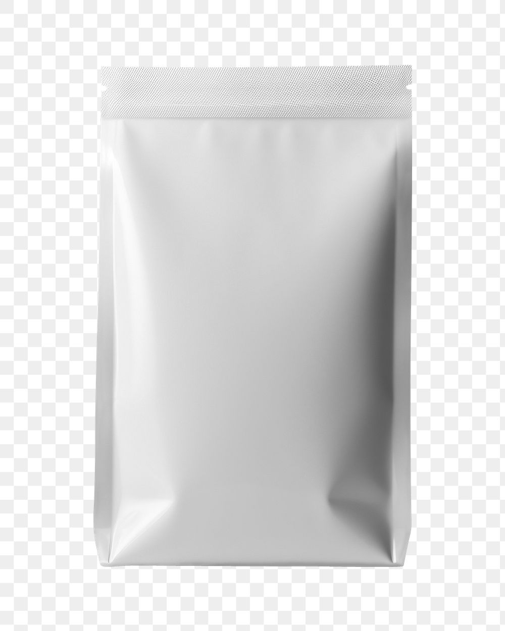 Resealable bag png, product packaging, transparent background