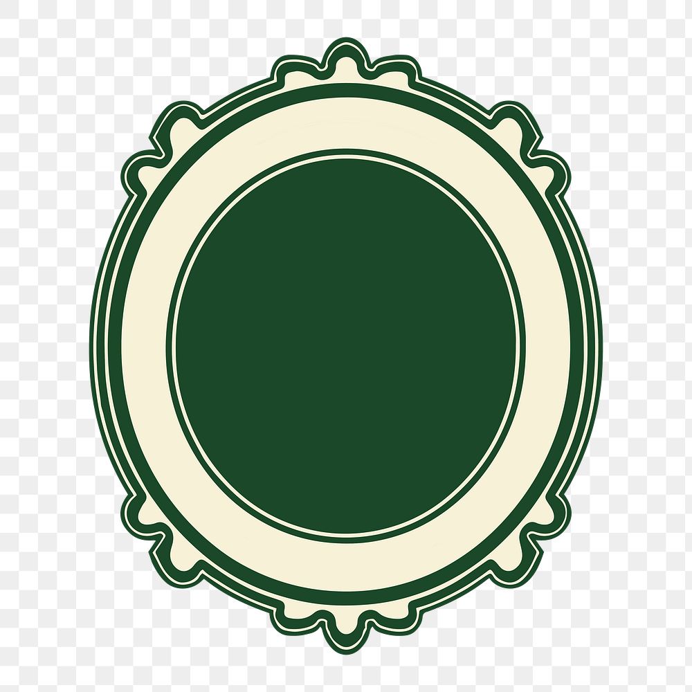 PNG Pattern circle shape green. AI generated Image by rawpixel.