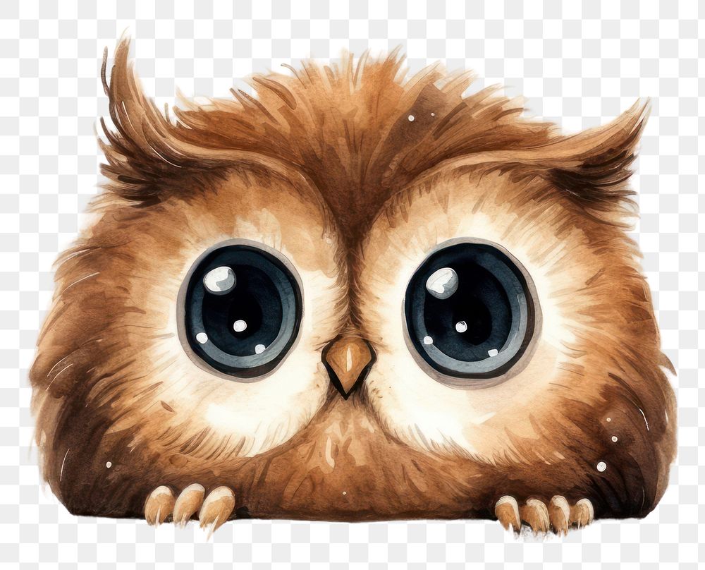 PNG Owl animal cute owl. AI generated Image by rawpixel.