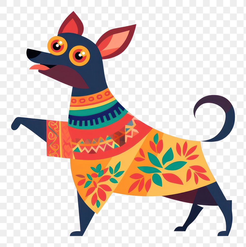 PNG Dancing dog mammal animal pet. AI generated Image by rawpixel.
