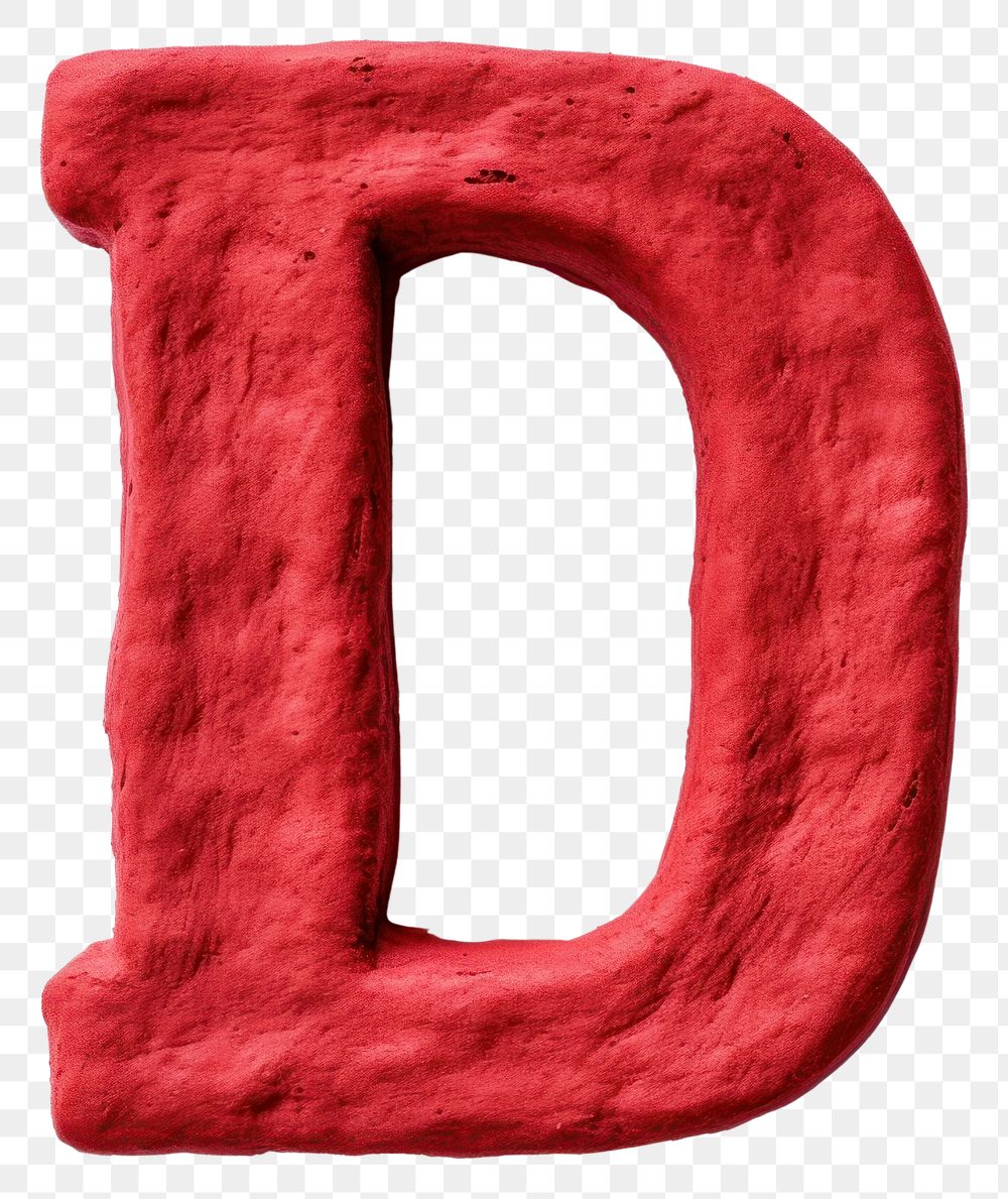 PNG Lowercase d letters plasticine text white background accessories. AI generated Image by rawpixel.