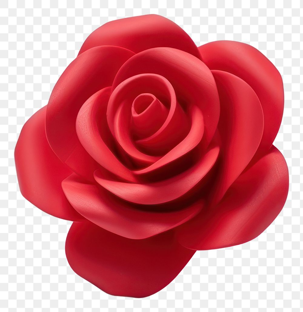PNG  First Red Rose Bloom rose flower petal. AI generated Image by rawpixel.