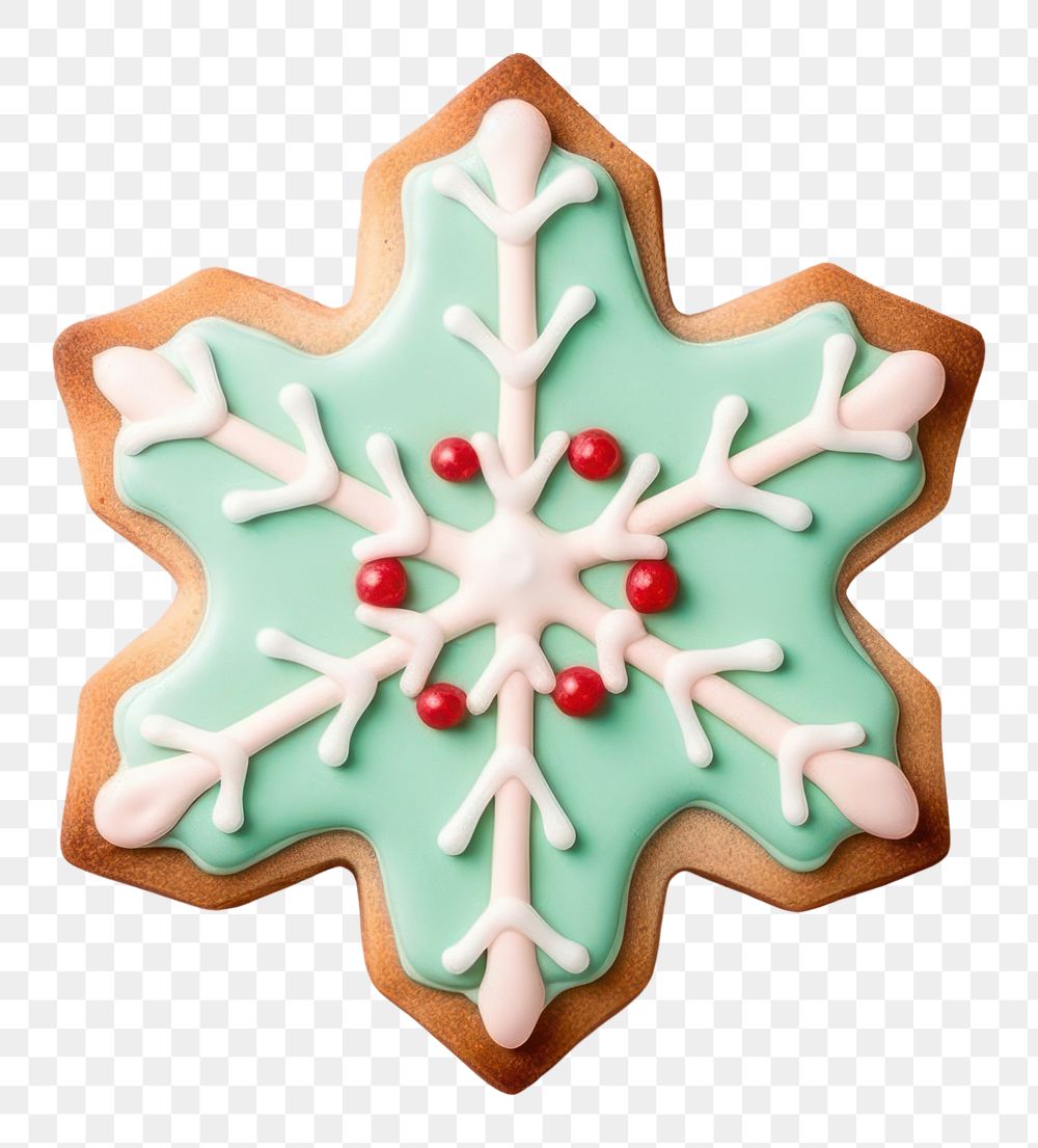 PNG Colorful christmas cookie gingerbread dessert icing. AI generated Image by rawpixel.