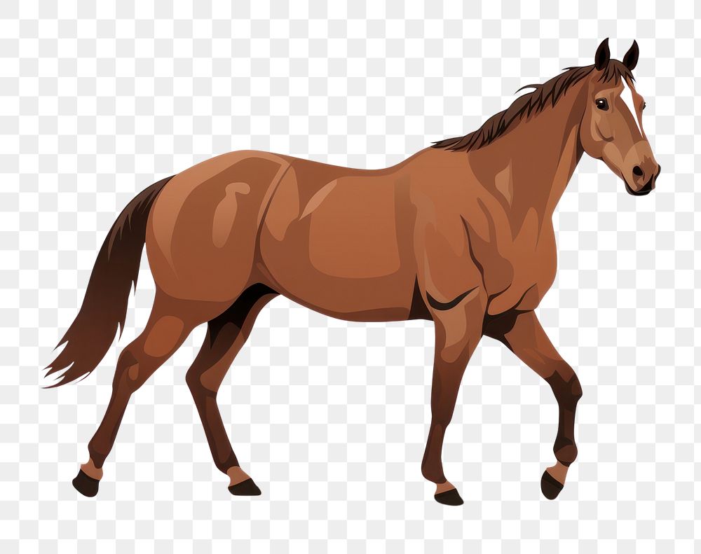PNG  Cleveland Bay Horse horse stallion animal. AI generated Image by rawpixel.