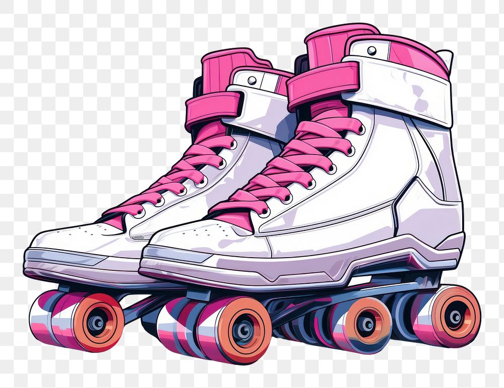 PNG Shoe footwear city roller skates. AI generated Image by rawpixel.