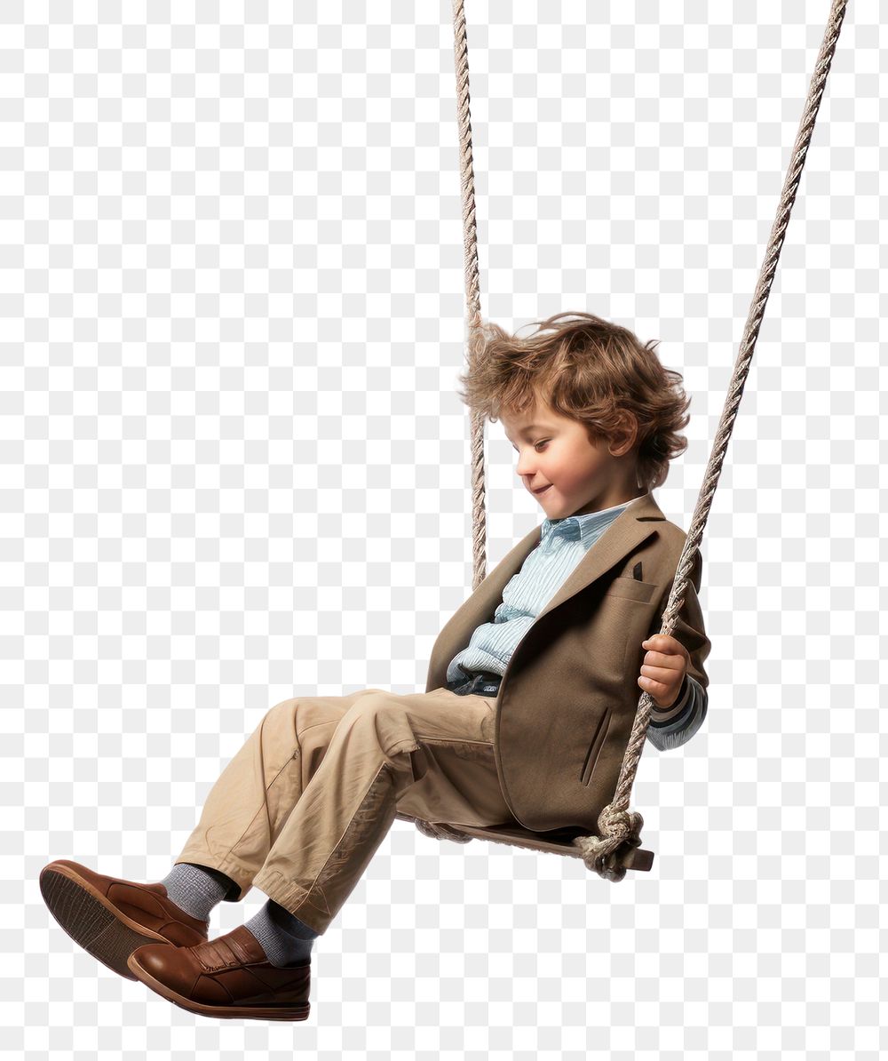 PNG  Swing sitting child toy. AI generated Image by rawpixel.