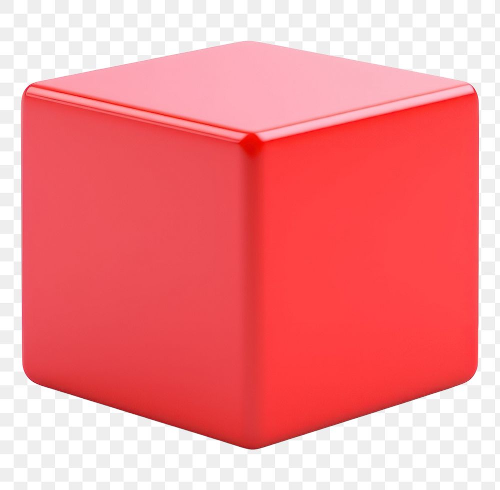 PNG Cube shape white background simplicity. AI generated Image by rawpixel.