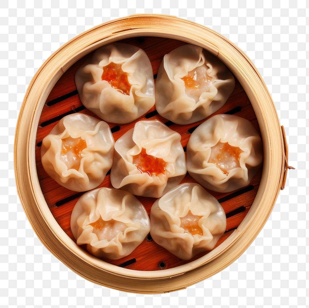 PNG Dimsum dumpling food white background. AI generated Image by rawpixel.