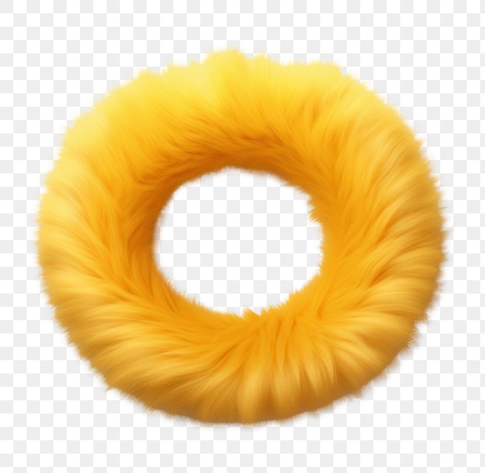 PNG Circle shape fur white background accessories. AI generated Image by rawpixel.