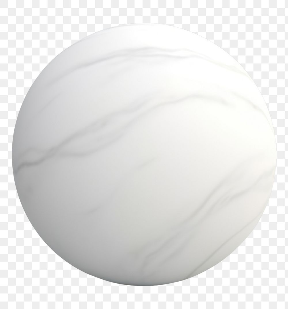 PNG Sphere shape marble white egg. AI generated Image by rawpixel.
