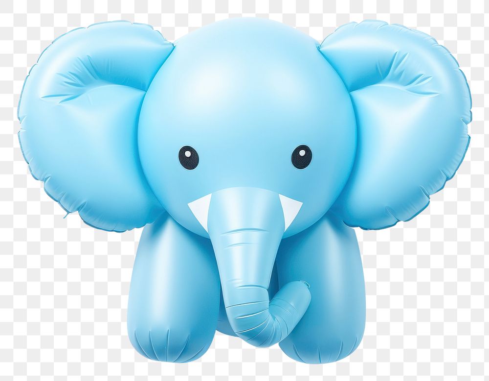 PNG Elephant balloon animal cute. AI generated Image by rawpixel.