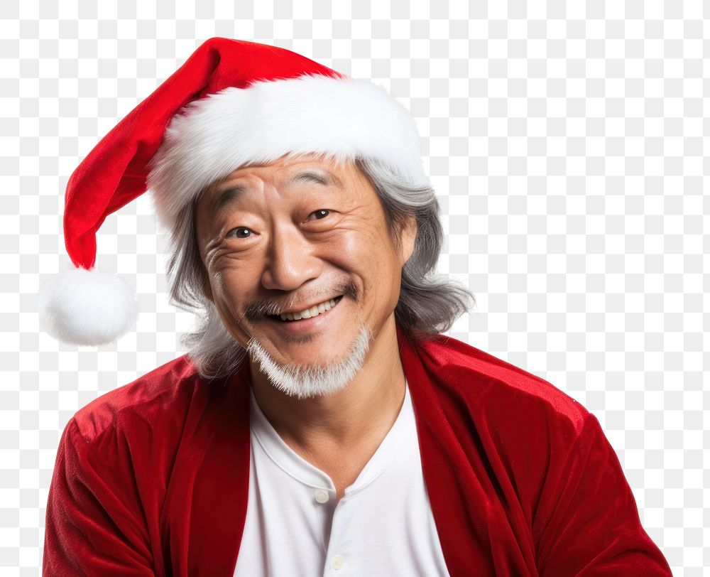 PNG Christmas adult man white background. AI generated Image by rawpixel.