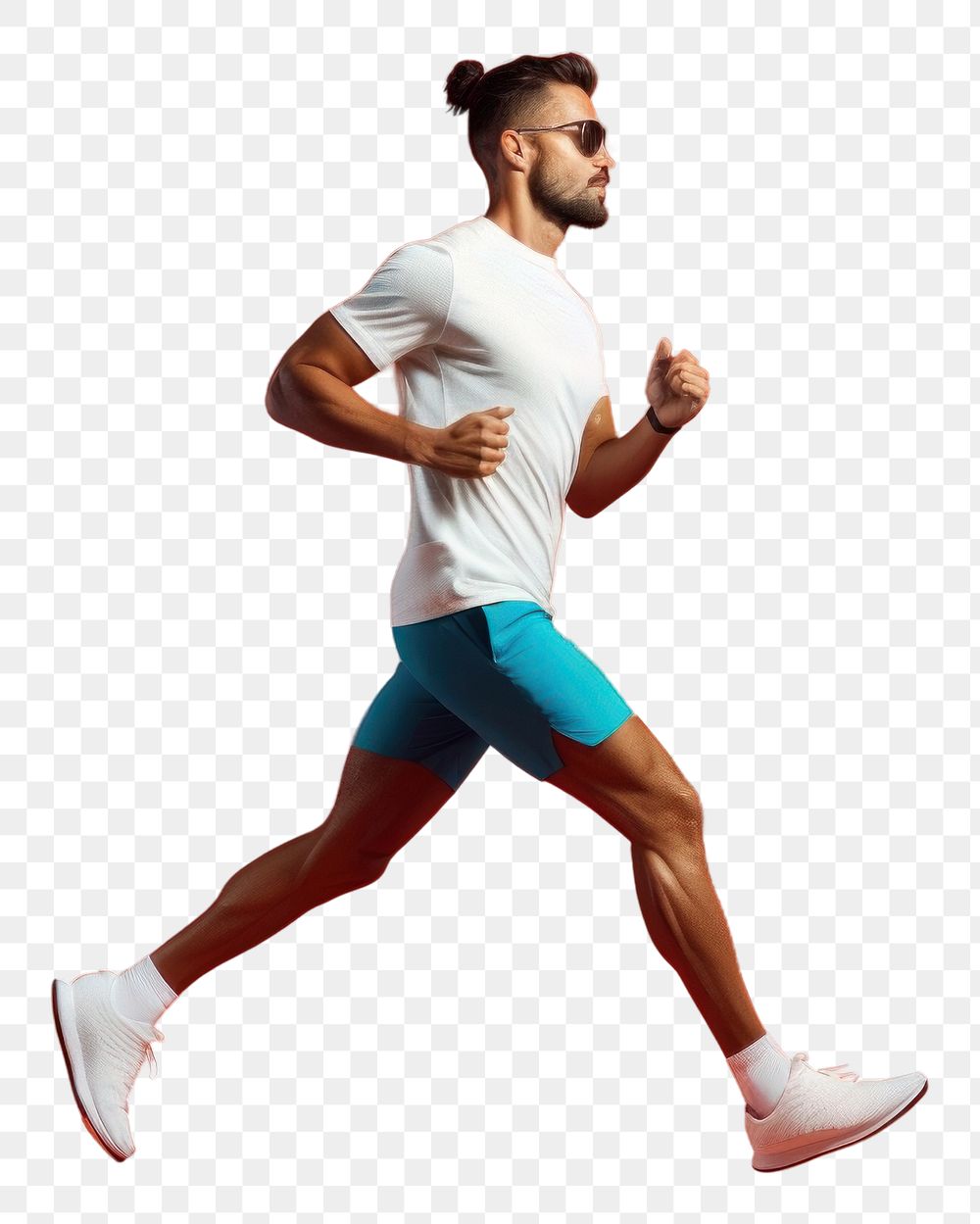 PNG Jogging running shorts adult. AI generated Image by rawpixel.