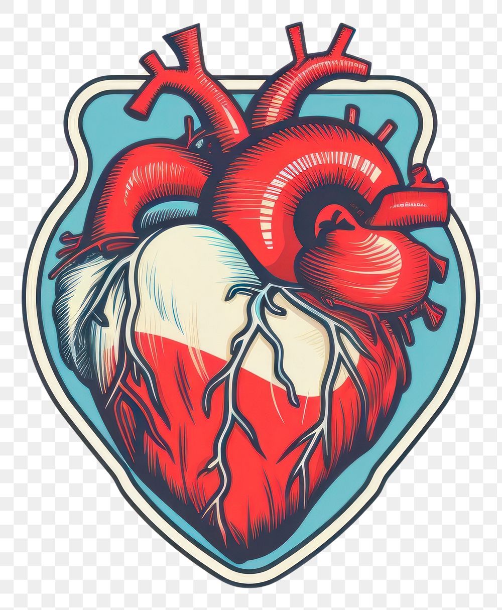 PNG  Cardiology heart creativity dynamite. AI generated Image by rawpixel.