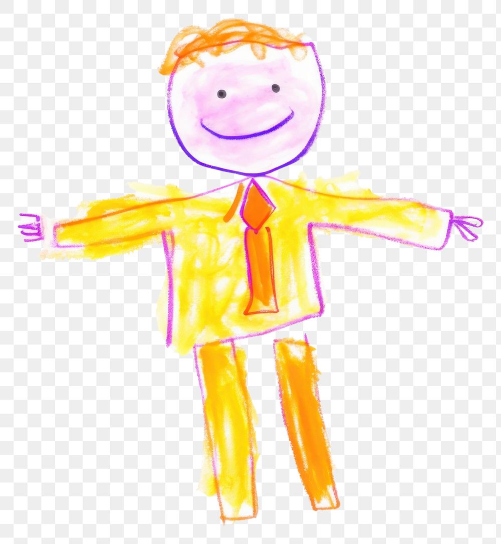 PNG  Daddy drawing sketch white background. 