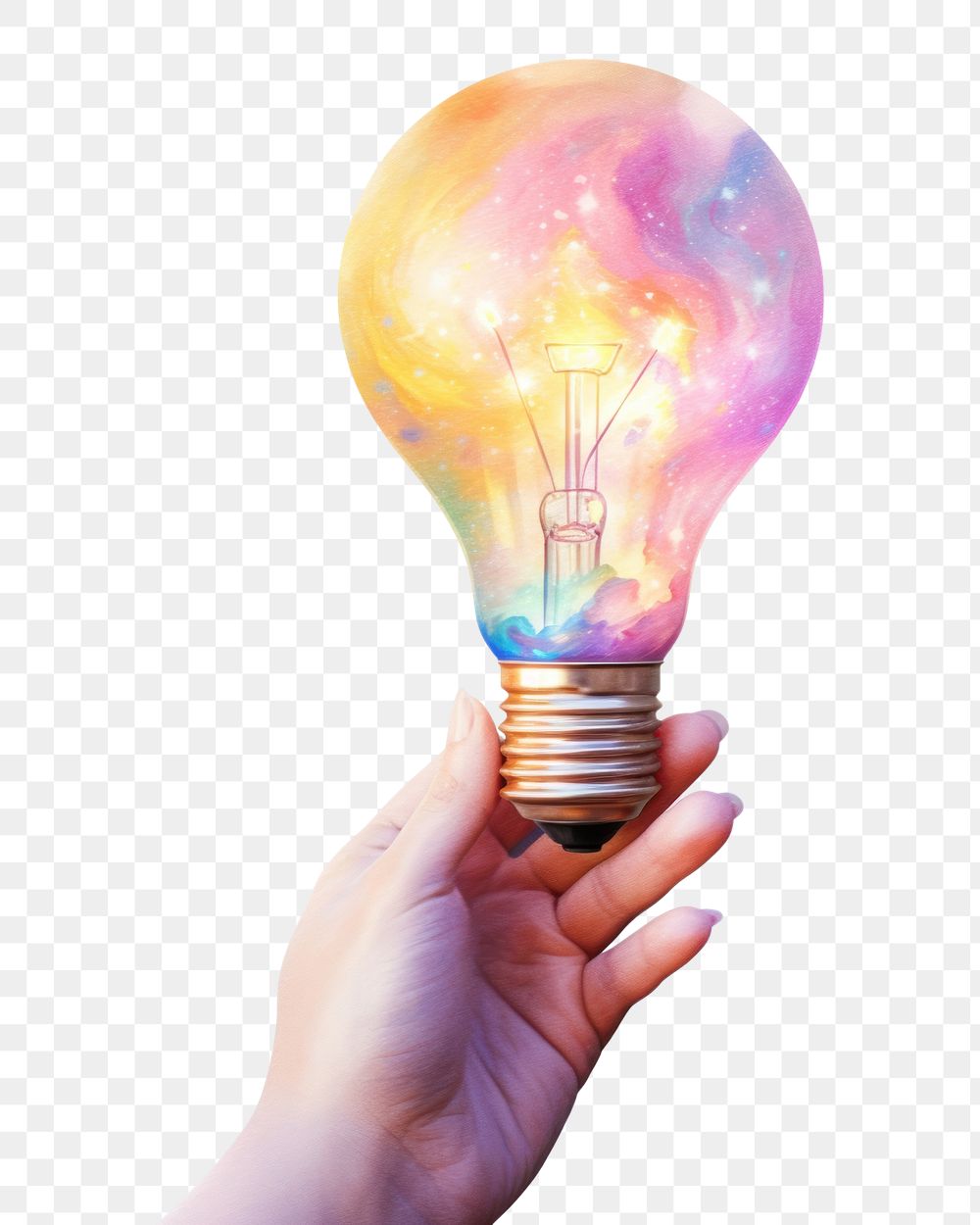 PNG Electricity illuminated innovation technology. AI generated Image by rawpixel.