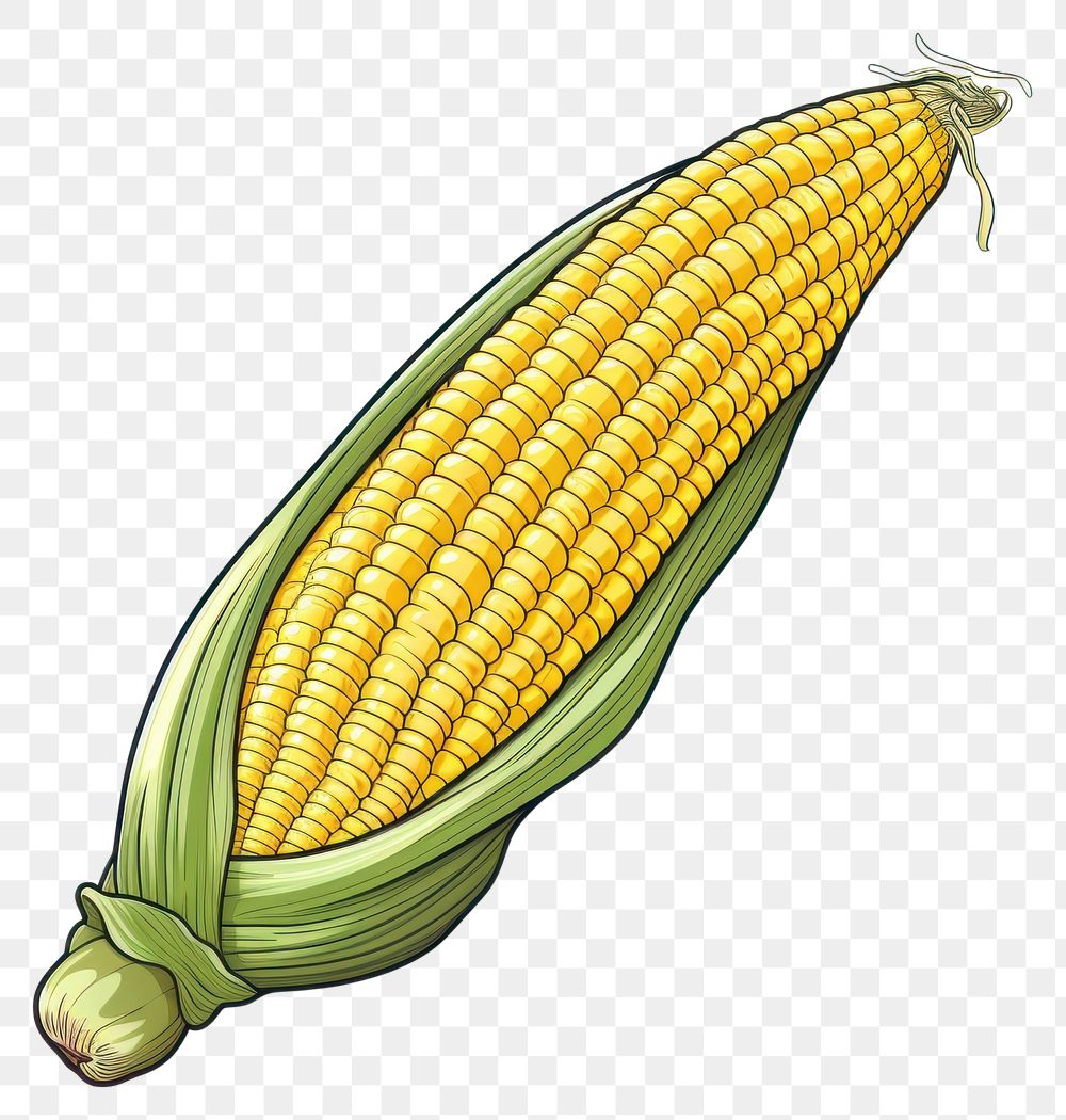 PNG Corn plant food vegetable. AI generated Image by rawpixel.