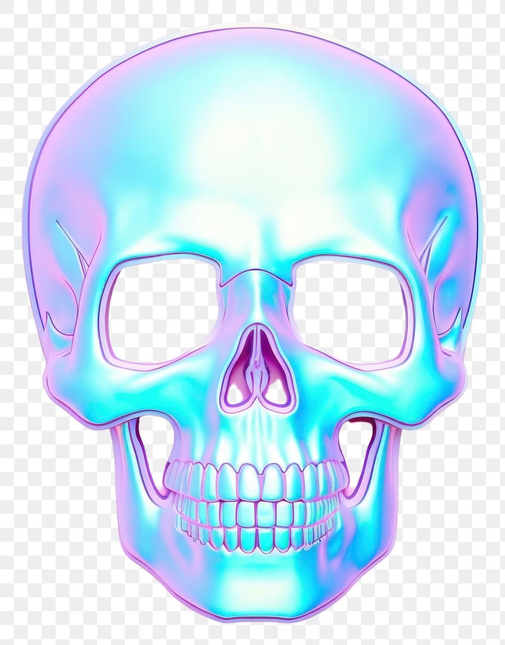PNG Skull purple shape creativity. AI generated Image by rawpixel.
