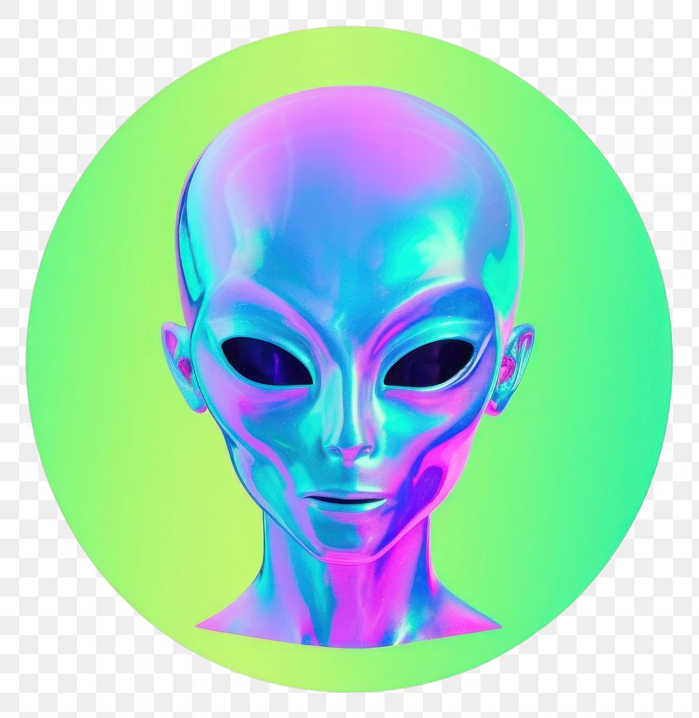 PNG Alien purple shape representation. AI generated Image by rawpixel.