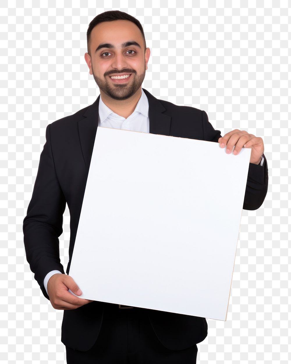 PNG A arab business man portrait holding adult. AI generated Image by rawpixel.