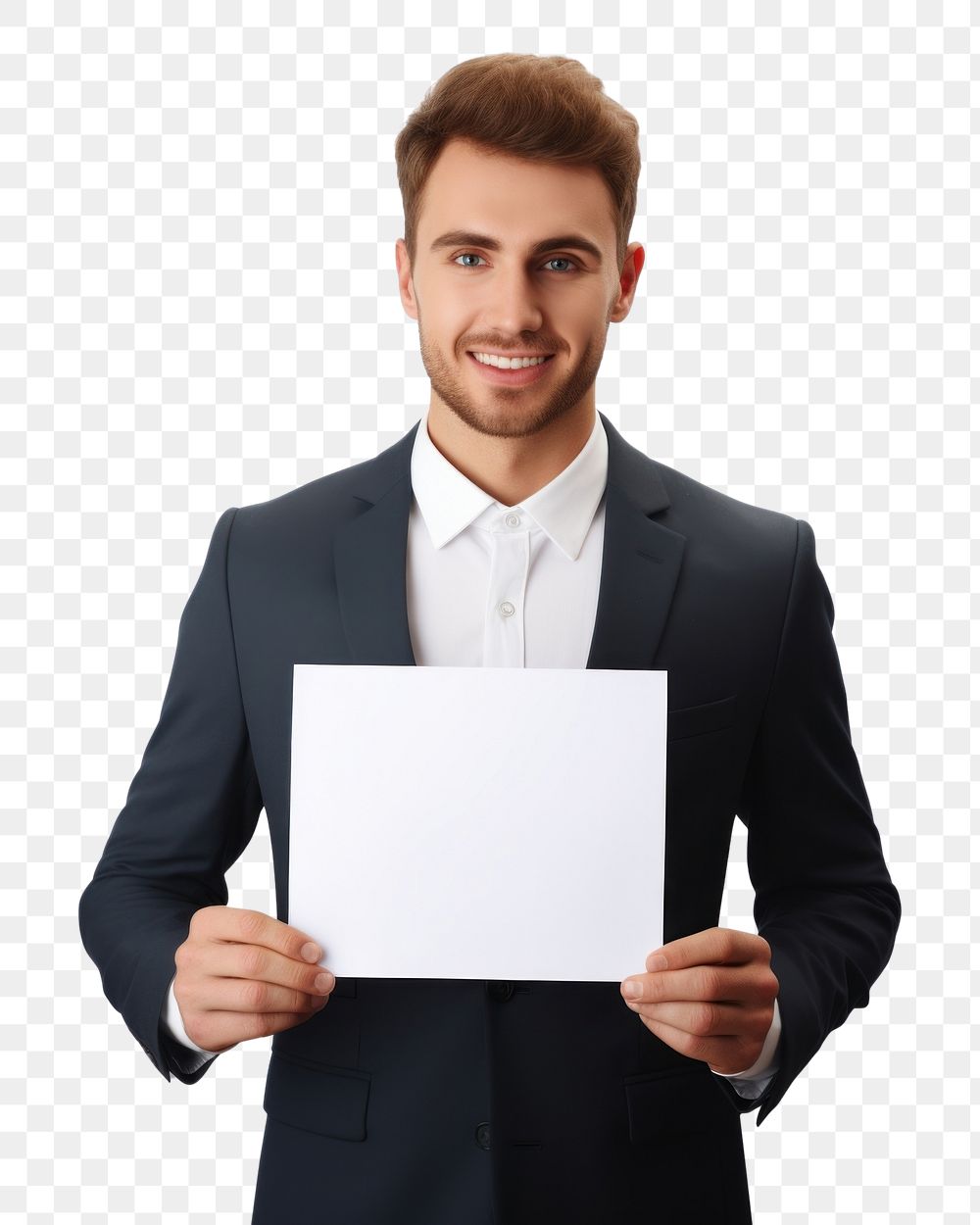 PNG Business man portrait holding adult. AI generated Image by rawpixel.