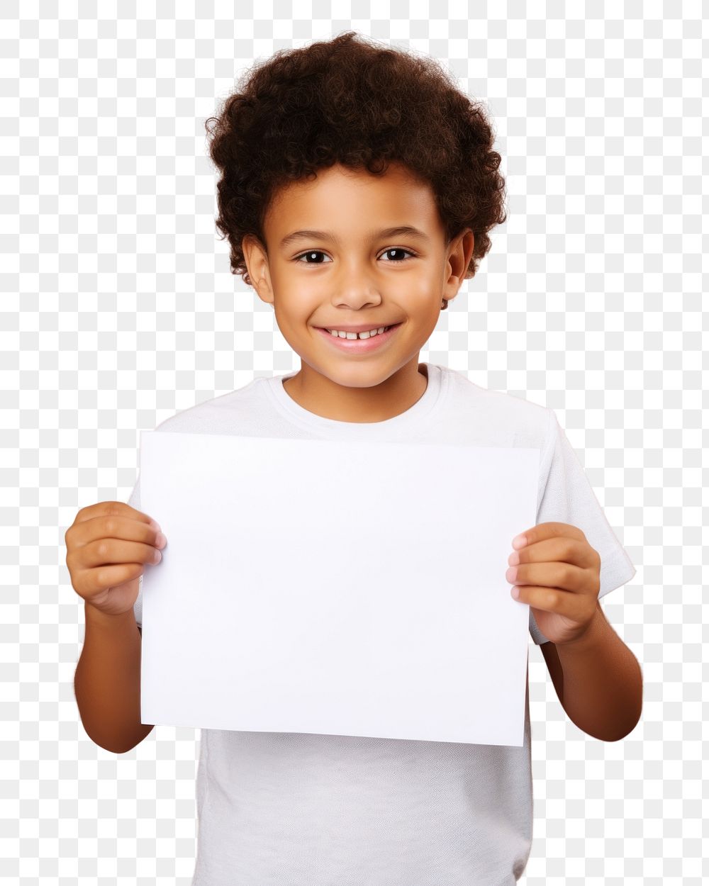 PNG A latin boy portrait holding paper. AI generated Image by rawpixel.