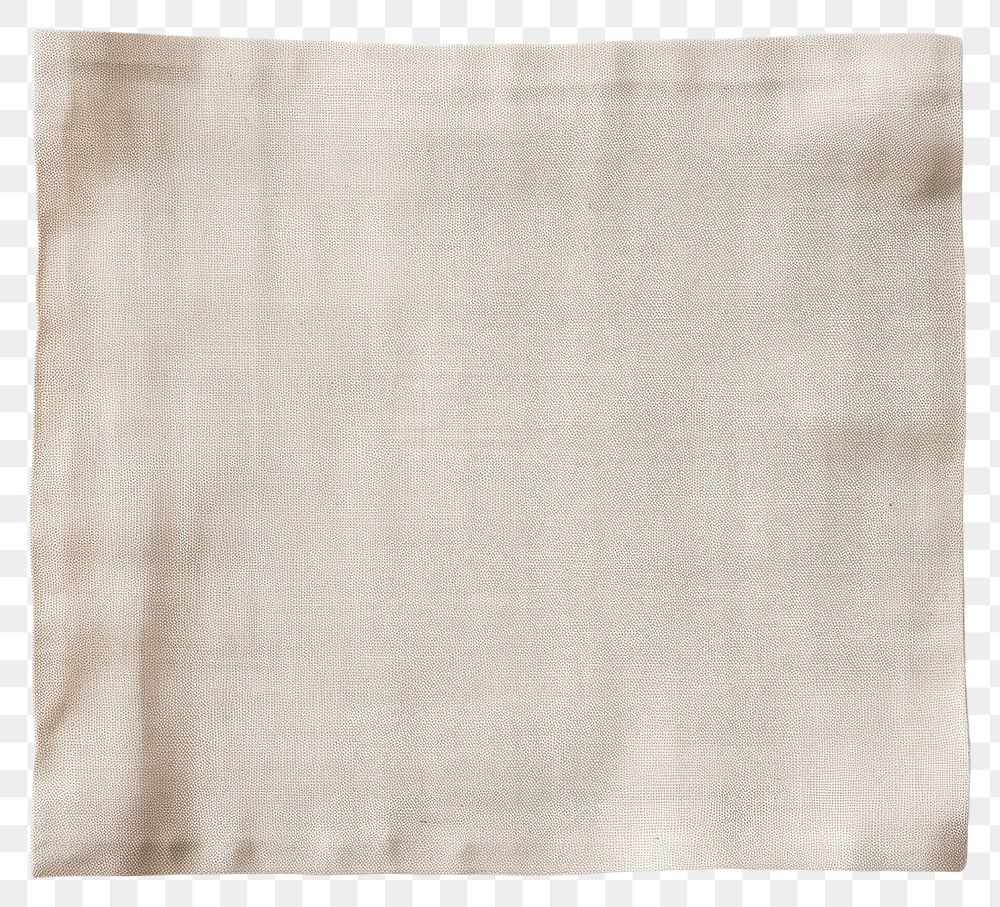 PNG  Natural linen napkin in a neutral shade textile white background tablecloth. AI generated Image by rawpixel.