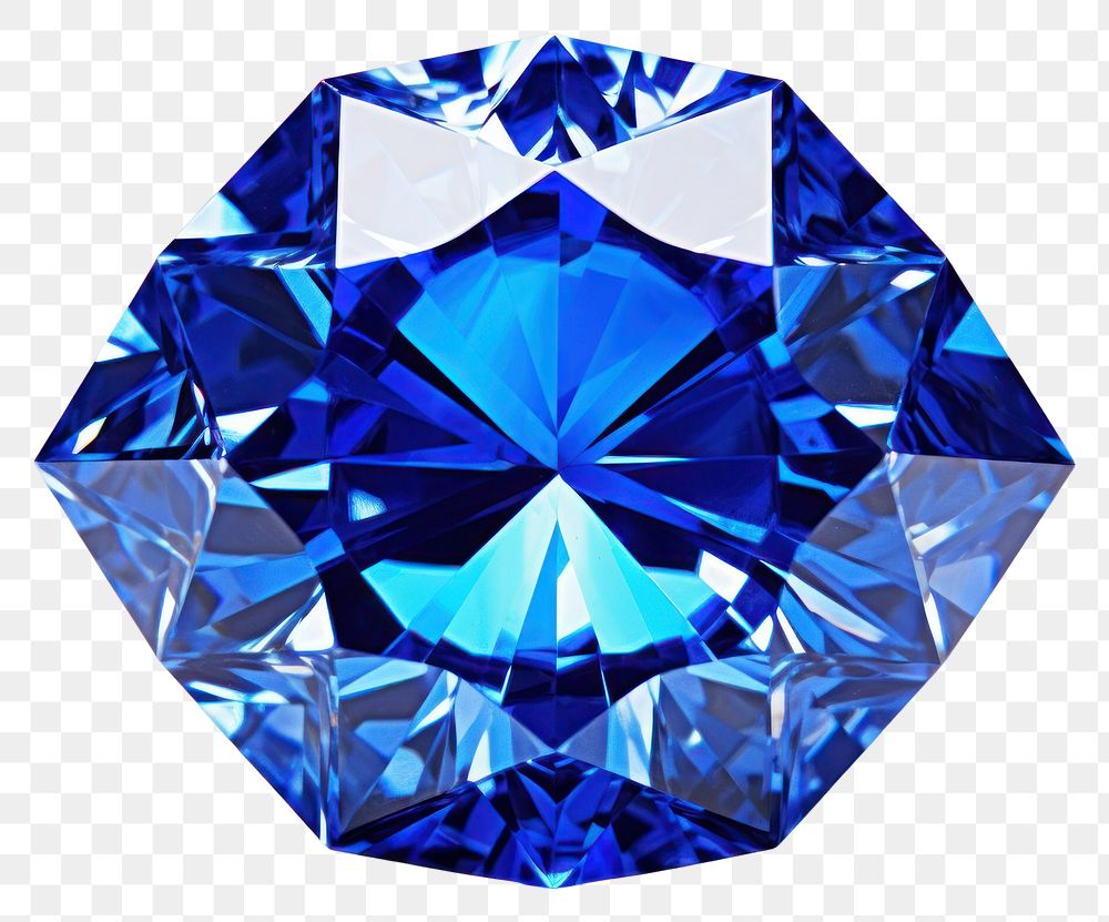 PNG Blue dimond gemstone jewelry diamond