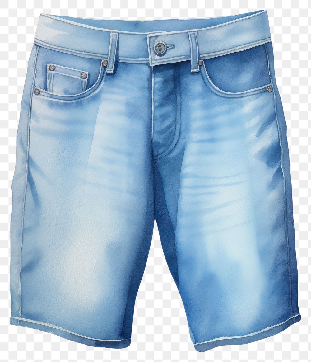 PNG Pants jean short shorts jeans underpants. AI generated Image by rawpixel.