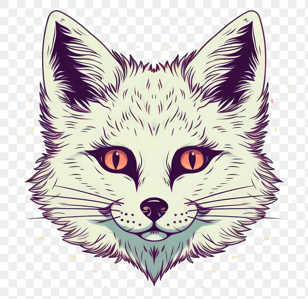PNG Fox animal mammal pet. AI generated Image by rawpixel.