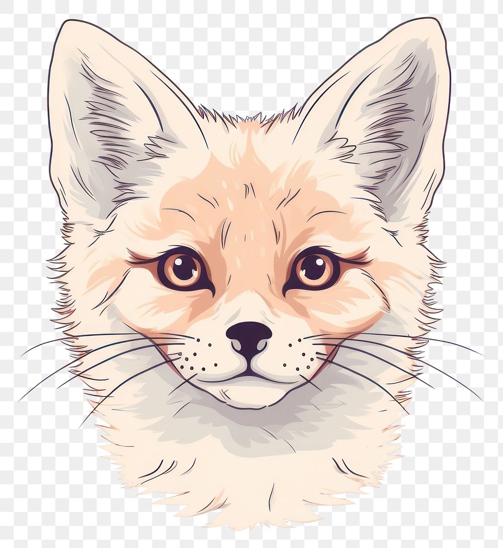 PNG Fox animal mammal pet. AI generated Image by rawpixel.