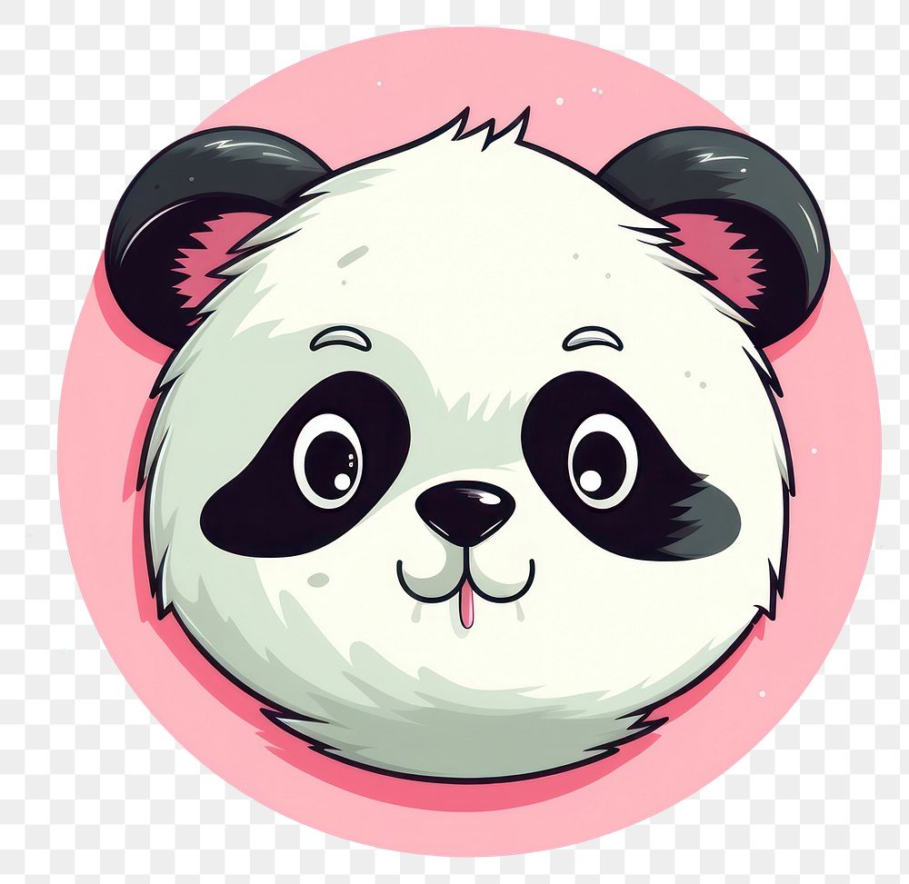 PNG Panda animal mammal cute. AI generated Image by rawpixel.