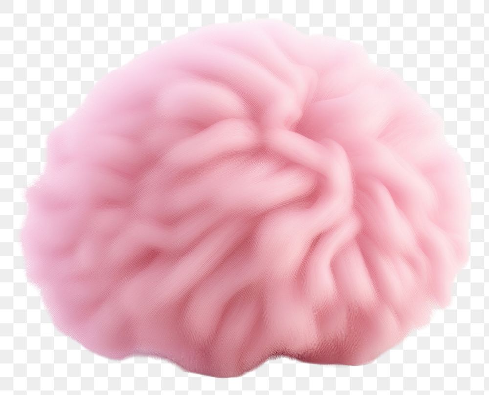 PNG Brain brain pink wool. AI generated Image by rawpixel.
