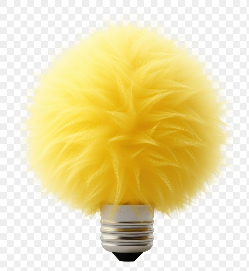 PNG Bulb lightbulb yellow white background. AI generated Image by rawpixel.