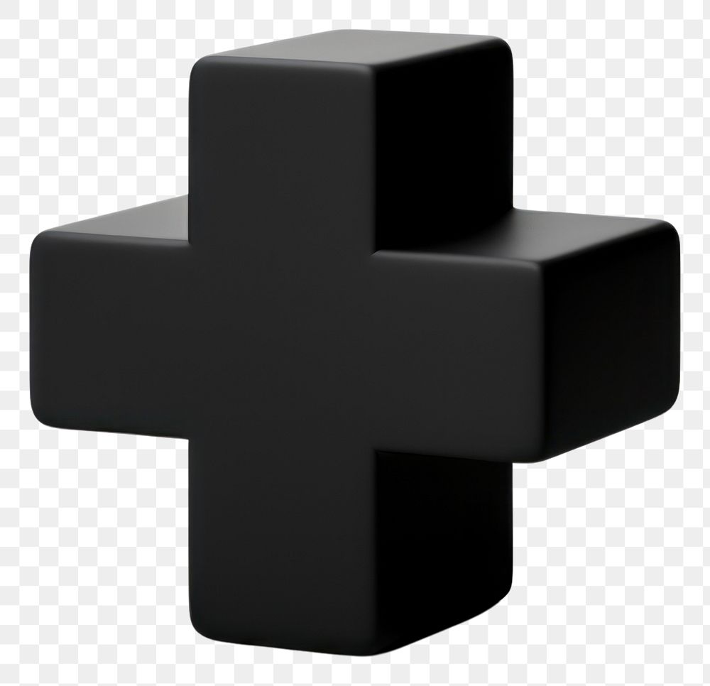 PNG  Plus symbol cross black. AI generated Image by rawpixel.