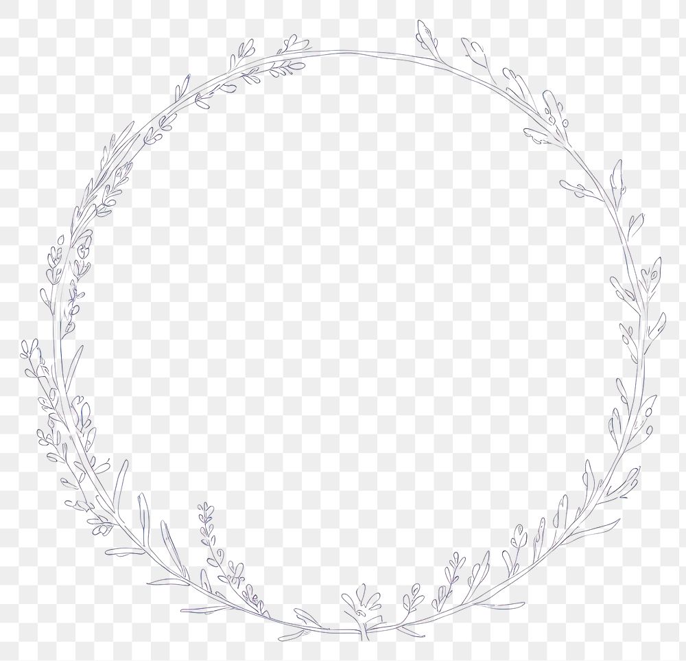 PNG Lavender pattern drawing circle. AI generated Image by rawpixel.